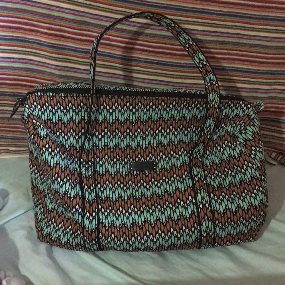 Vera Bradley large weekender bag